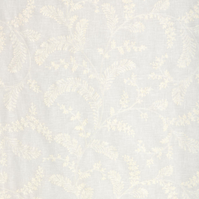 Lee Jofa EVERLY EMB IVORY Drapery Fabric
