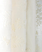 Lee Jofa EVERLY EMB IVORY Drapery Fabric