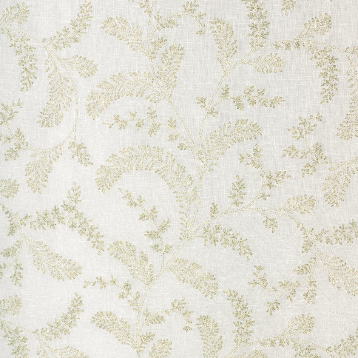 Lee Jofa EVERLY EMB SAGE Drapery Fabric