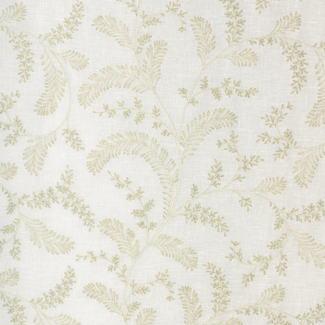 Lee Jofa EVERLY EMB SAGE Drapery Fabric