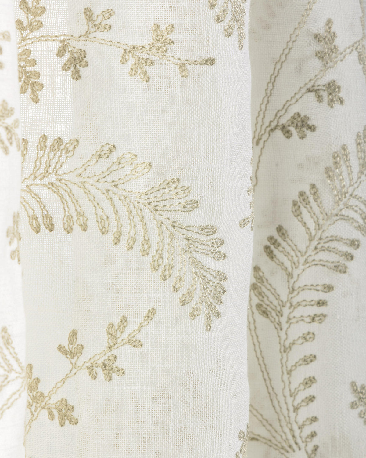 Lee Jofa EVERLY EMB SAGE Drapery Fabric