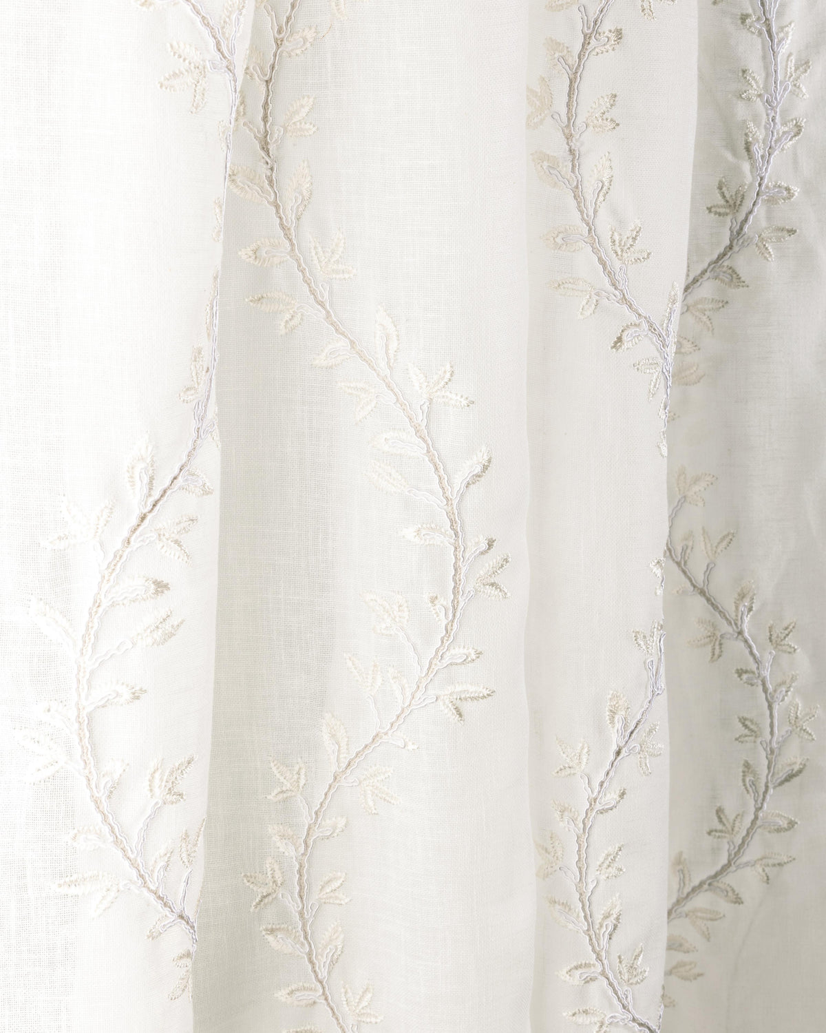 Lee Jofa IRENA EMB IVORY Drapery Fabric