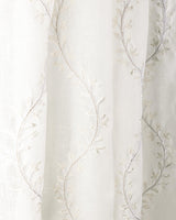 Lee Jofa IRENA EMB IVORY Drapery Fabric