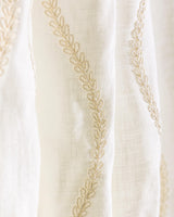 Lee Jofa GRETA EMB CREAM Drapery Fabric