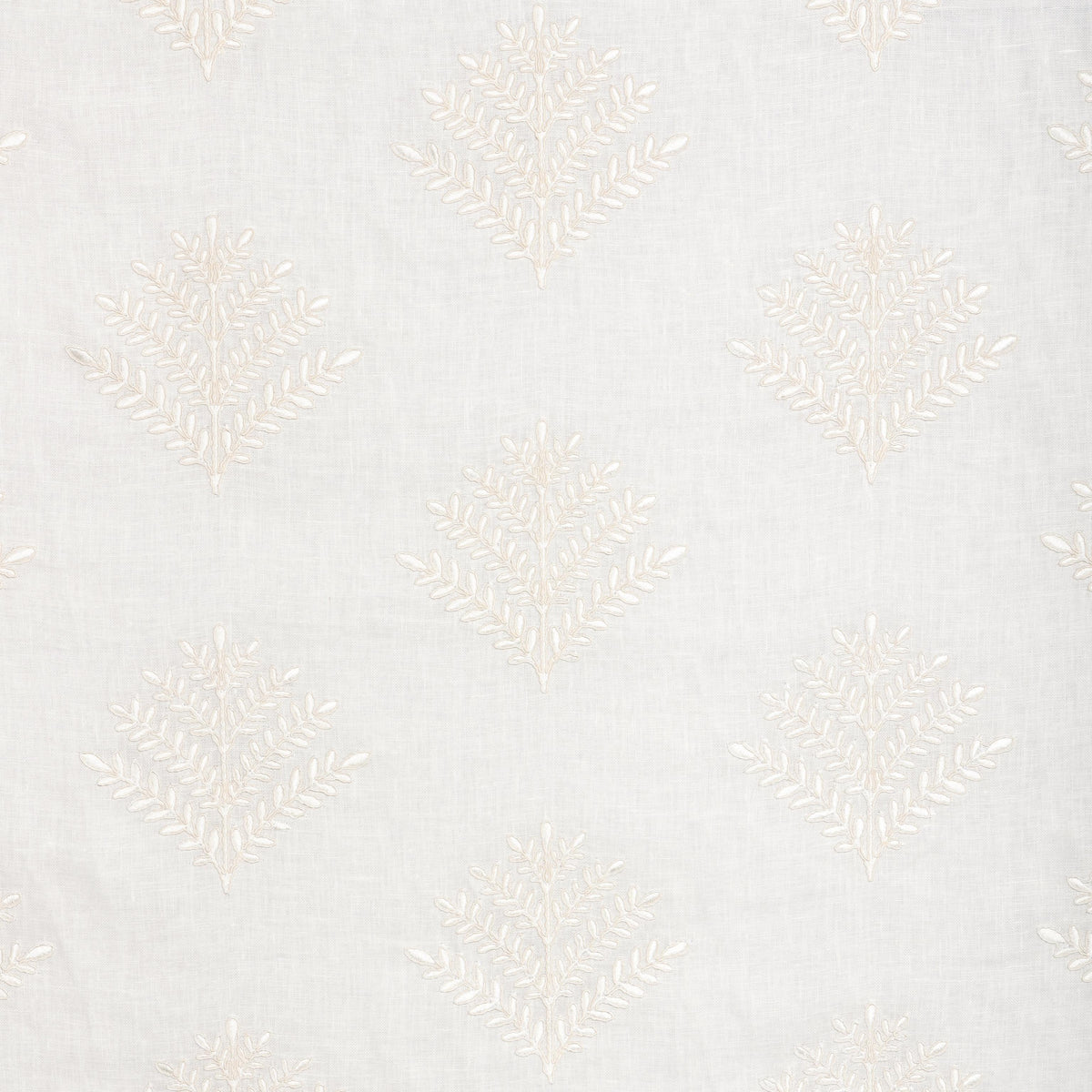 Lee Jofa FERNLY EMB IVORY Drapery Fabric