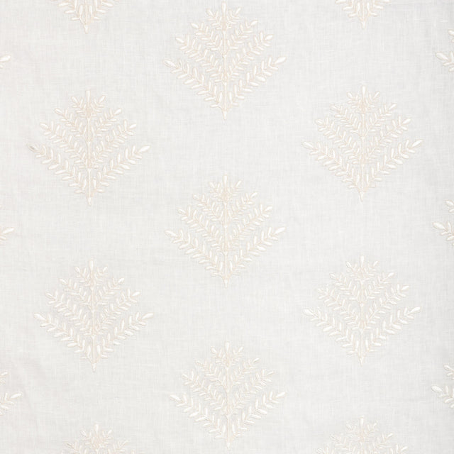 Lee Jofa FERNLY EMB IVORY Drapery Fabric