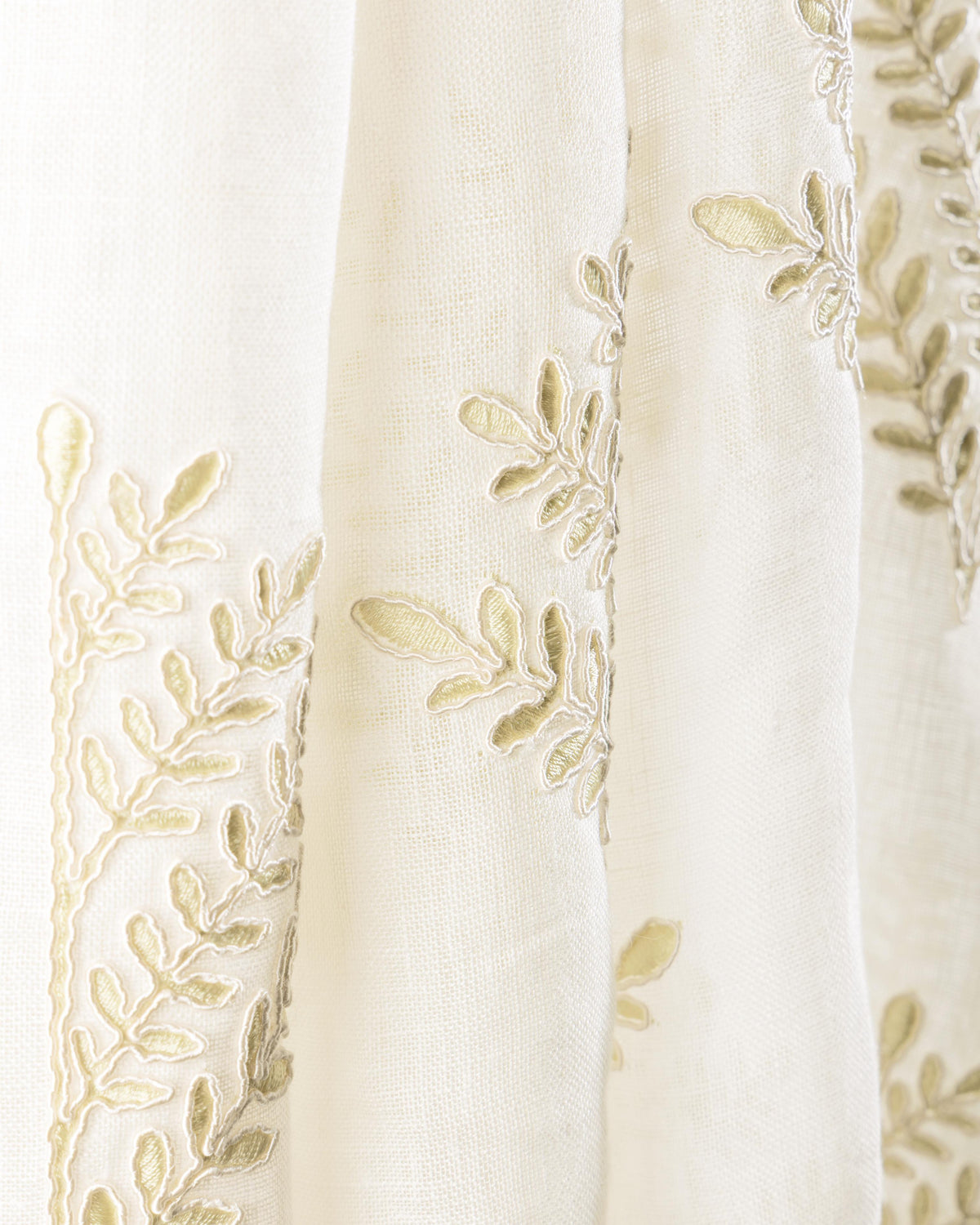 Lee Jofa FERNLY EMB SAGE Drapery Fabric