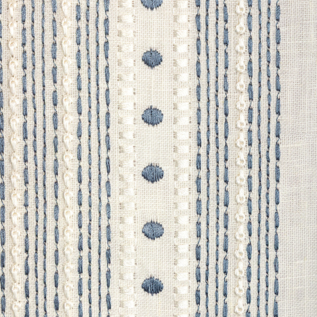 Lee Jofa LINA EMB INK Drapery Fabric