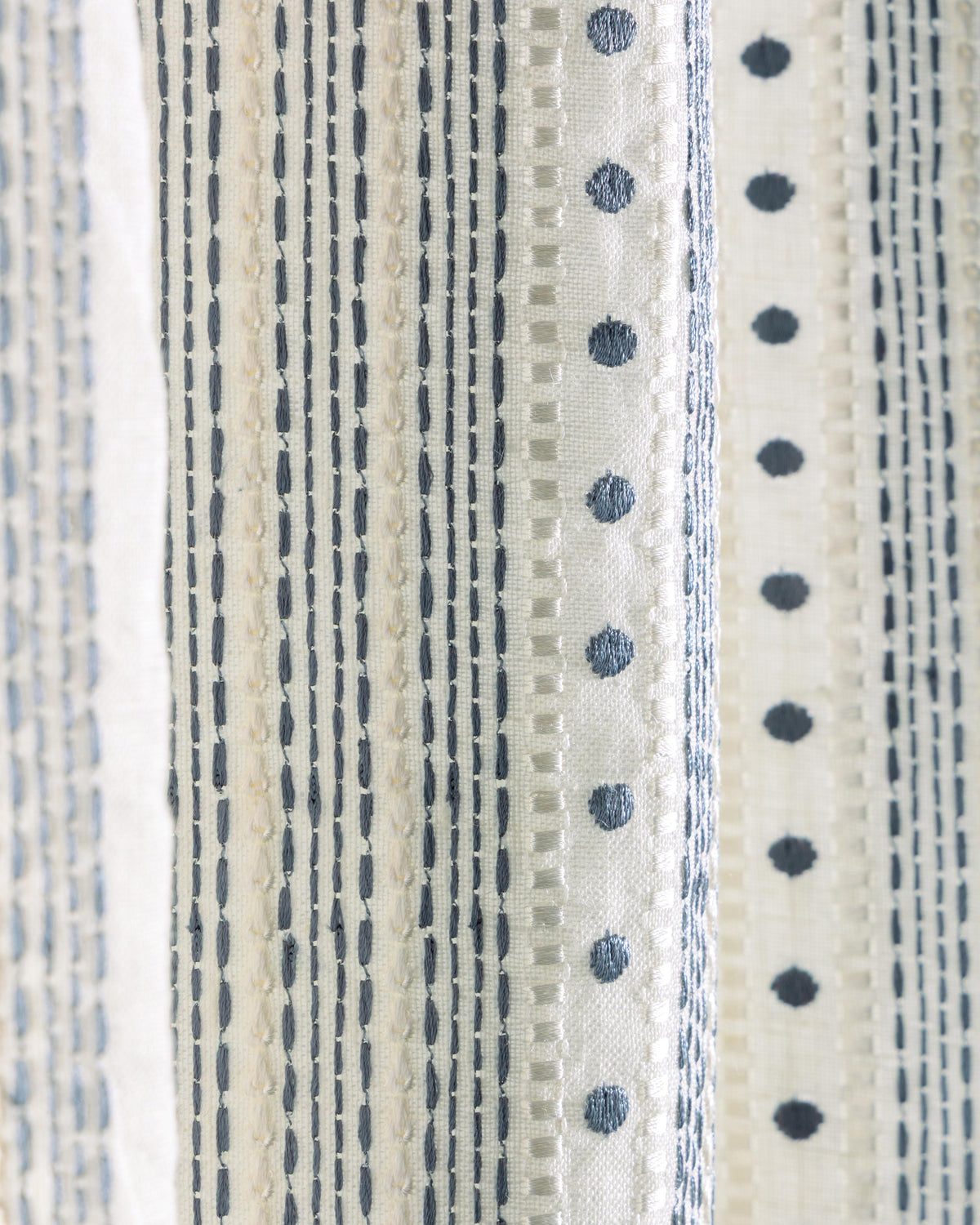 Lee Jofa LINA EMB INK Drapery Fabric