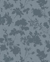 Cole & Son ABSENCE OF ROSES MOIRE PEWTER Wallpaper