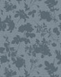 Cole & Son ABSENCE OF ROSES MOIRE PEWTER Wallpaper
