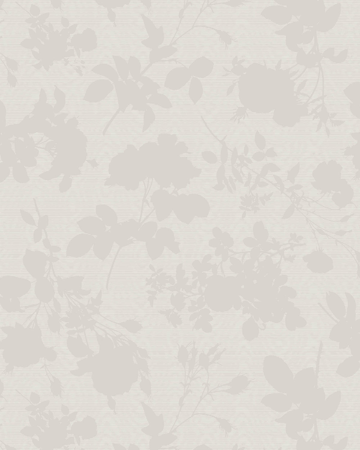 Cole & Son ABSENCE OF ROSES MOIRE WHITE Wallpaper