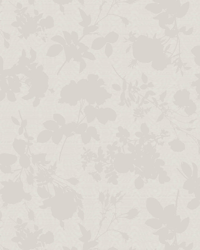 Cole & Son ABSENCE OF ROSES MOIRE WHITE Wallpaper