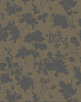 Cole & Son ABSENCE OF ROSES MOIRE BRASS Wallpaper
