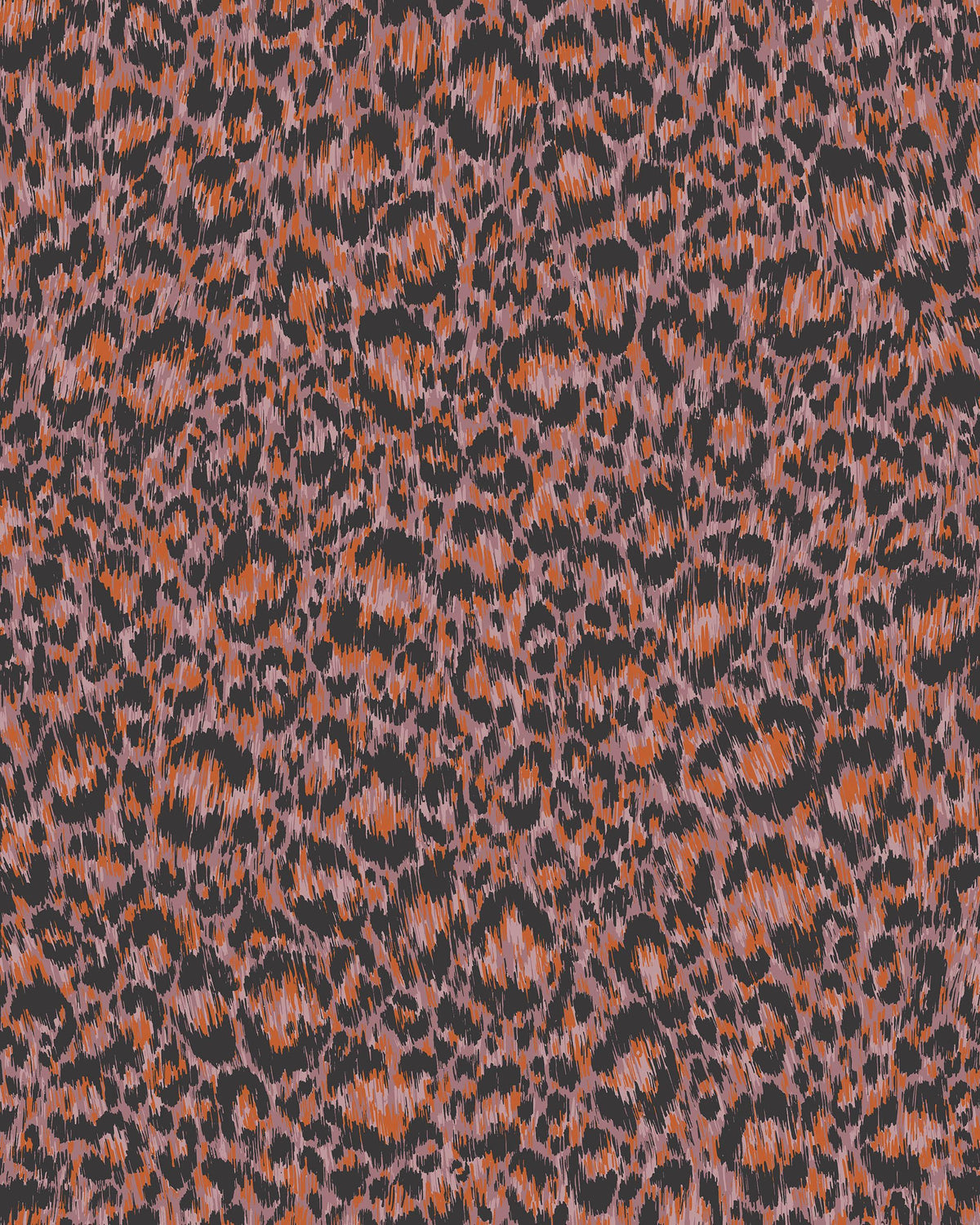 Cole & Son HAND-PAINTED LEOPARD ROSE Wallpaper