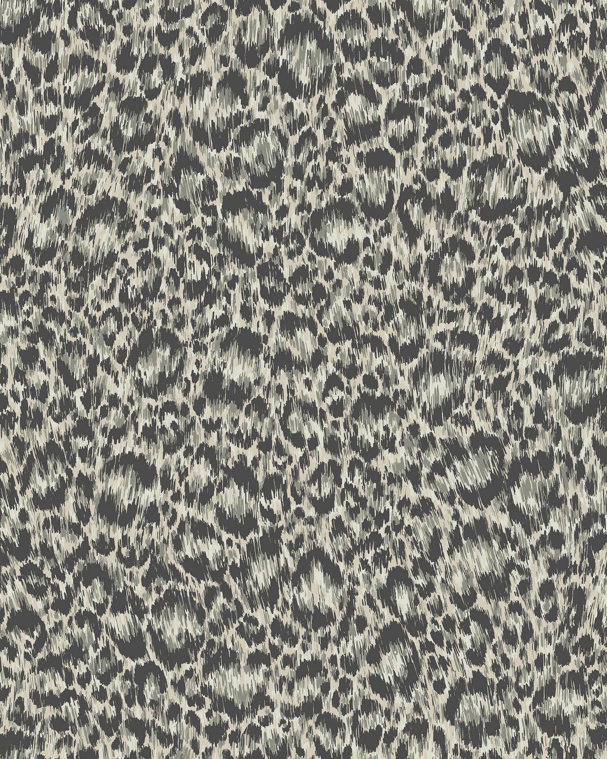 Cole & Son HAND-PAINTED LEOPARD GREY Wallpaper