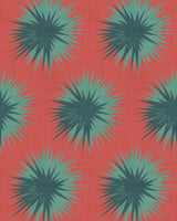 Cole & Son SOFT THISTLE BLOOD ORANGE Wallpaper