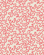 Cole & Son RAINFOREST SQUIGGLE CRIMSON Wallpaper