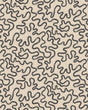 Cole & Son RAINFOREST SQUIGGLE CHARCOAL Wallpaper