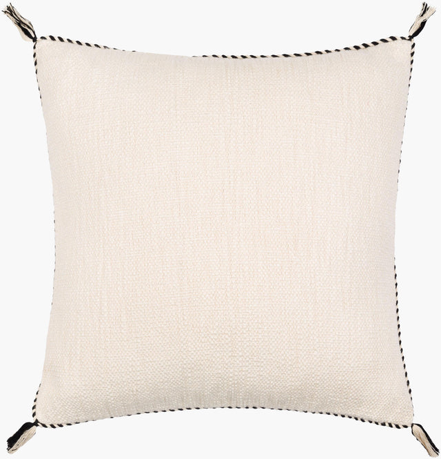 Surya Braided Bisa BBA-001 20"L x 20"W Pillow Cover