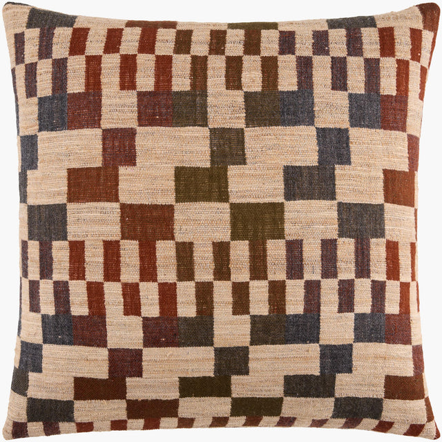 Surya Marzano MZN-006 20"L x 20"W Pillow