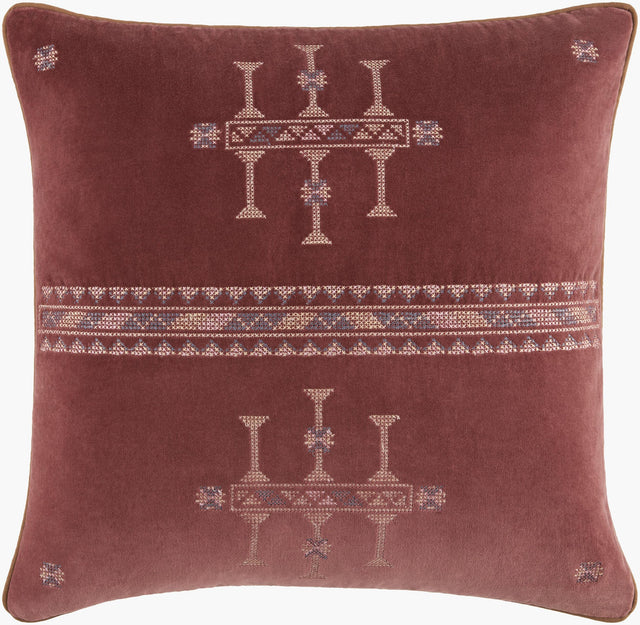 Surya Velour VLU-004 20"L x 20"W Pillow