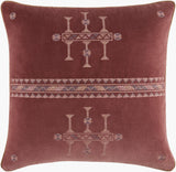 Surya Velour VLU-004 18"L x 18"W Pillow