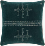 Surya Velour VLU-005 18"L x 18"W Pillow