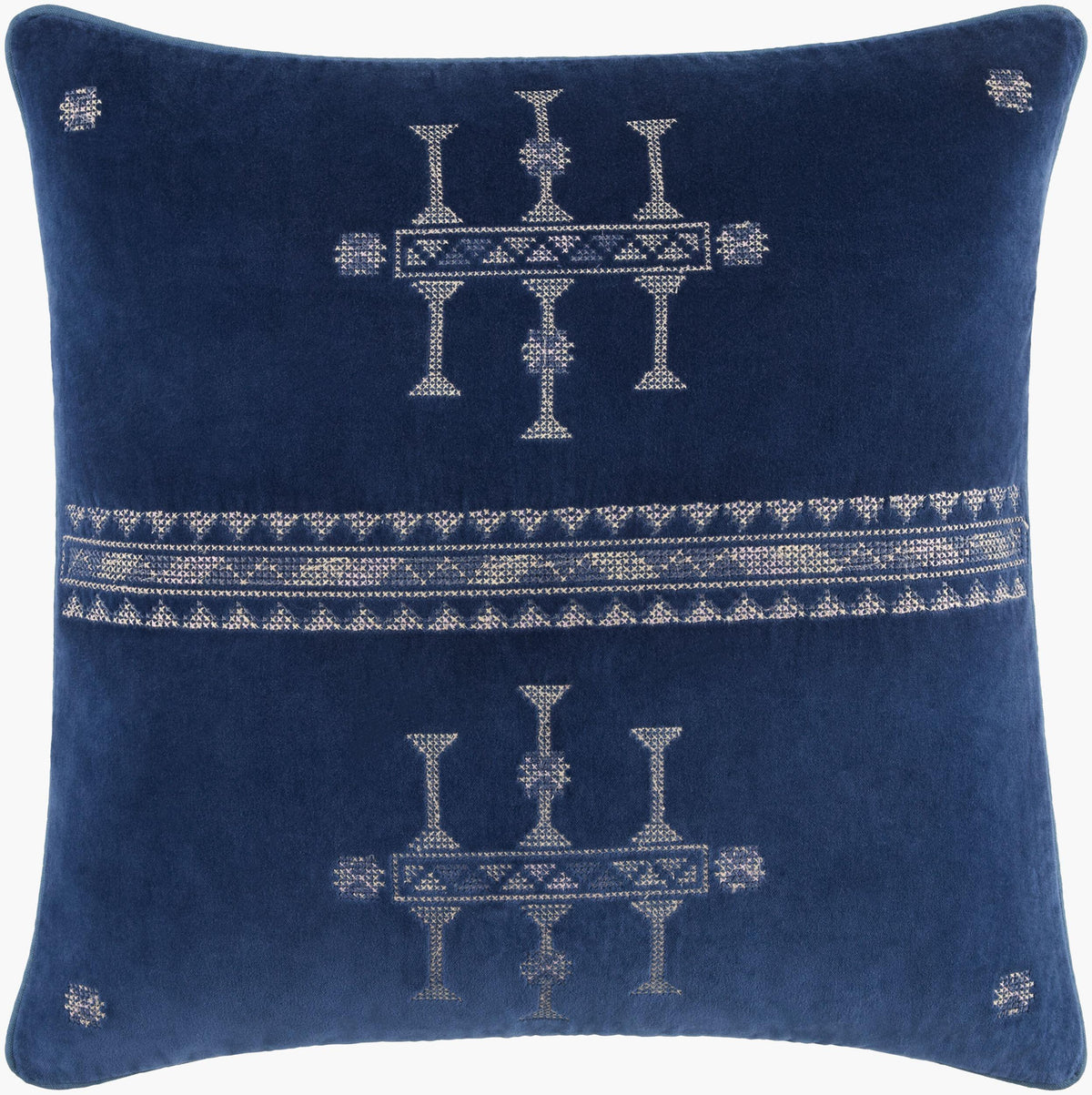 Surya Velour VLU-006 20"L x 20"W Pillow