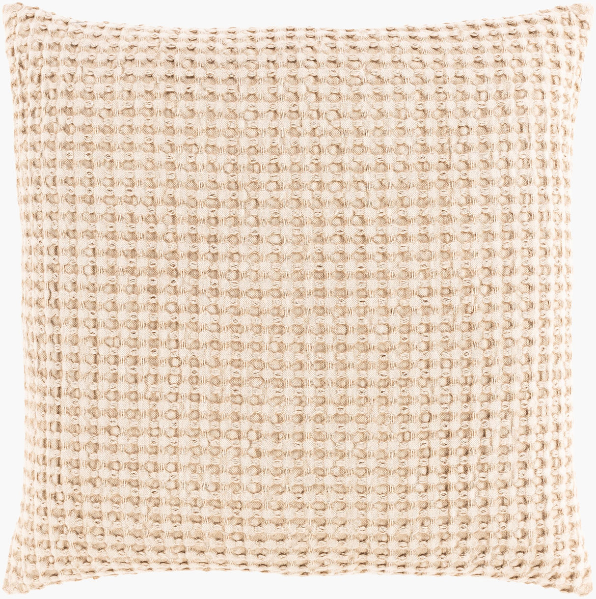 Surya Waffle WFL-006 20"L x 20"W Pillow