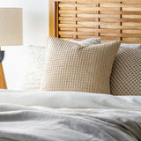 Surya Waffle WFL-006 20"L x 20"W Pillow