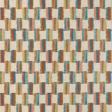 Lee Jofa BRUSHSTROKE RUST/TEAL Fabric