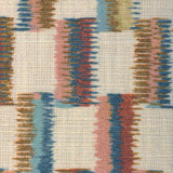 Lee Jofa BRUSHSTROKE RUST/TEAL Fabric