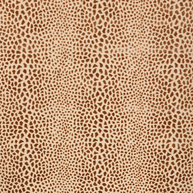 Lee Jofa CHEETAH VELVET TERRA Upholstery Fabric