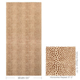 Lee Jofa CHEETAH VELVET TERRA Upholstery Fabric