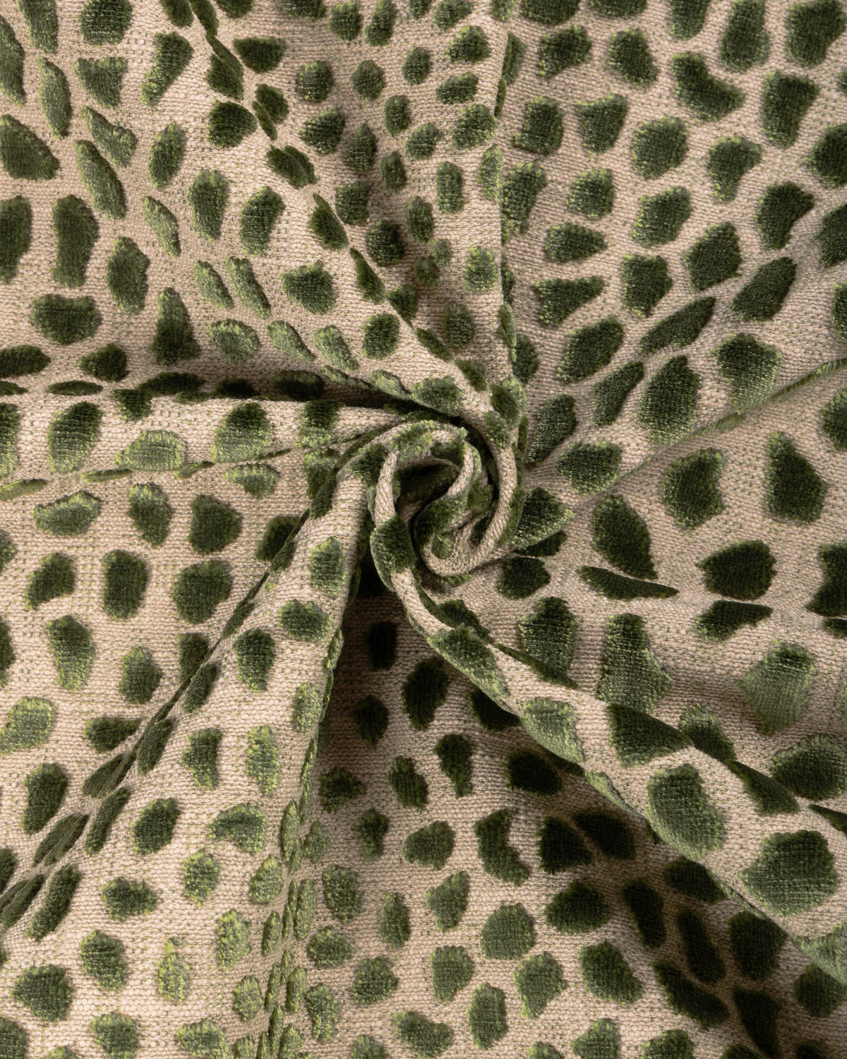 Lee Jofa CHEETAH VELVET MOSS Upholstery Fabric