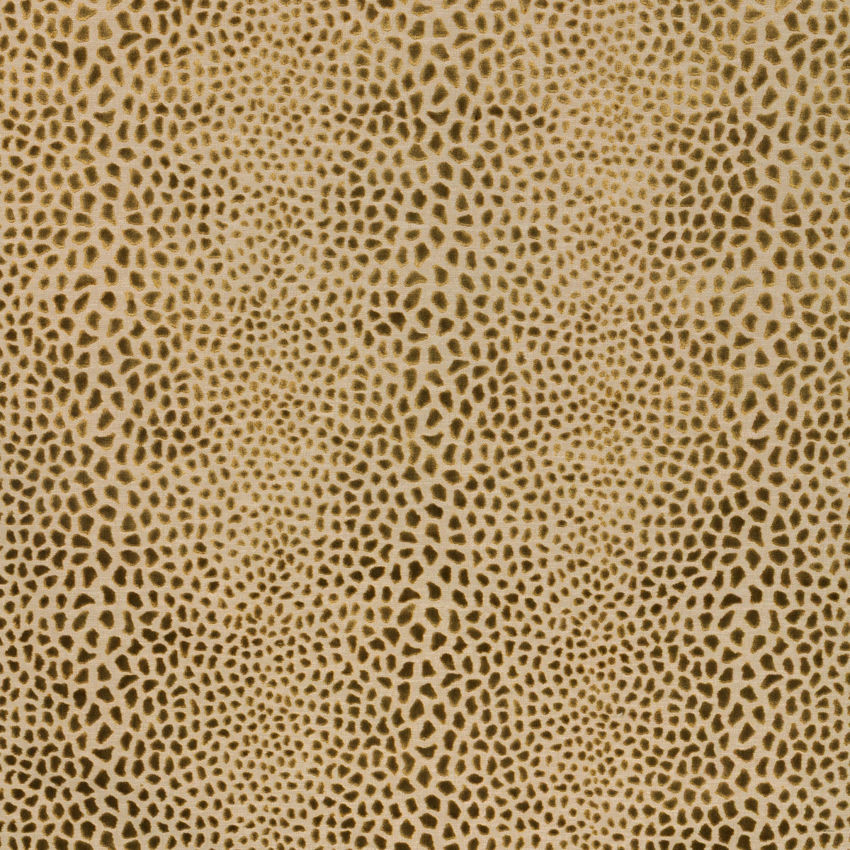 Lee Jofa CHEETAH VELVET OCHRE Upholstery Fabric