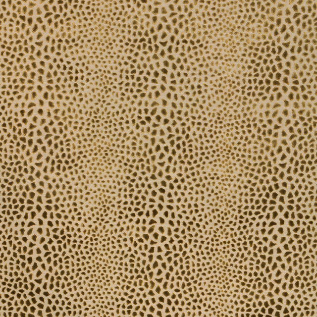 Lee Jofa CHEETAH VELVET OCHRE Upholstery Fabric