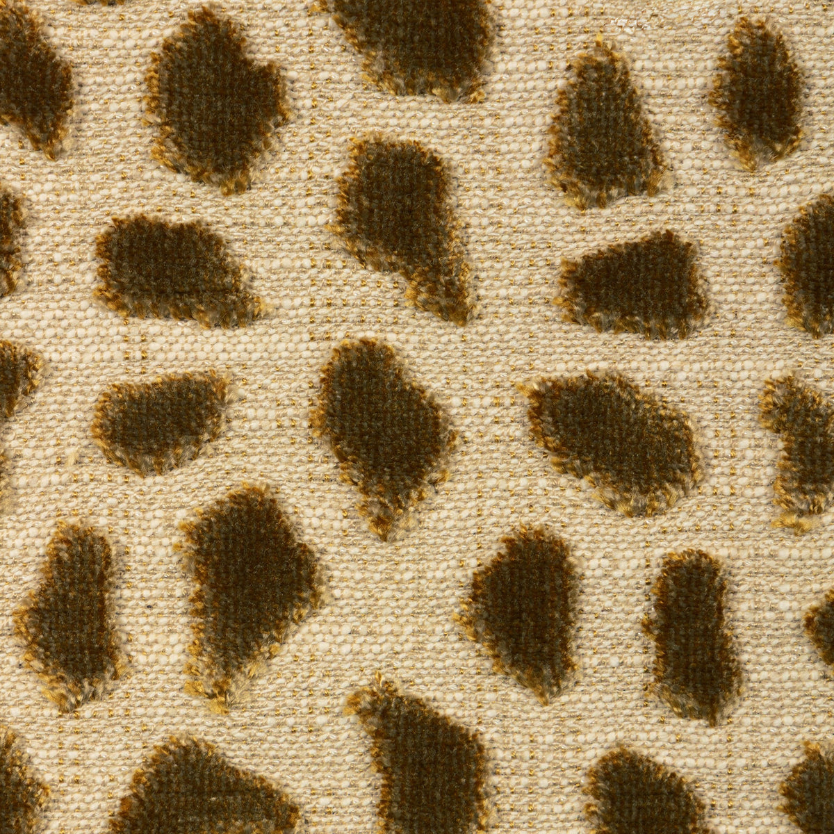 Lee Jofa CHEETAH VELVET OCHRE Upholstery Fabric