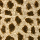 Lee Jofa CHEETAH VELVET OCHRE Upholstery Fabric