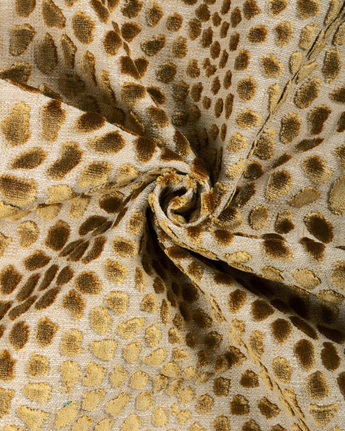 Lee Jofa CHEETAH VELVET OCHRE Upholstery Fabric