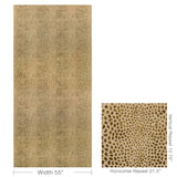 Lee Jofa CHEETAH VELVET OCHRE Upholstery Fabric