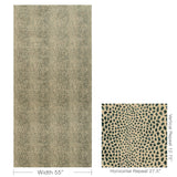 Lee Jofa CHEETAH VELVET MARINE Upholstery Fabric