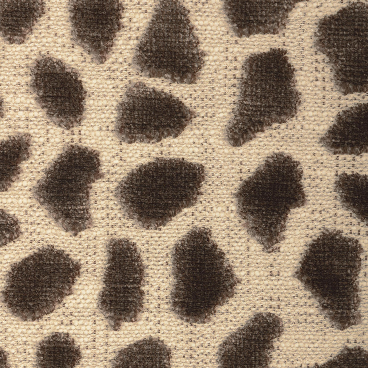 Lee Jofa CHEETAH VELVET UMBER Upholstery Fabric