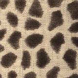 Lee Jofa CHEETAH VELVET UMBER Upholstery Fabric