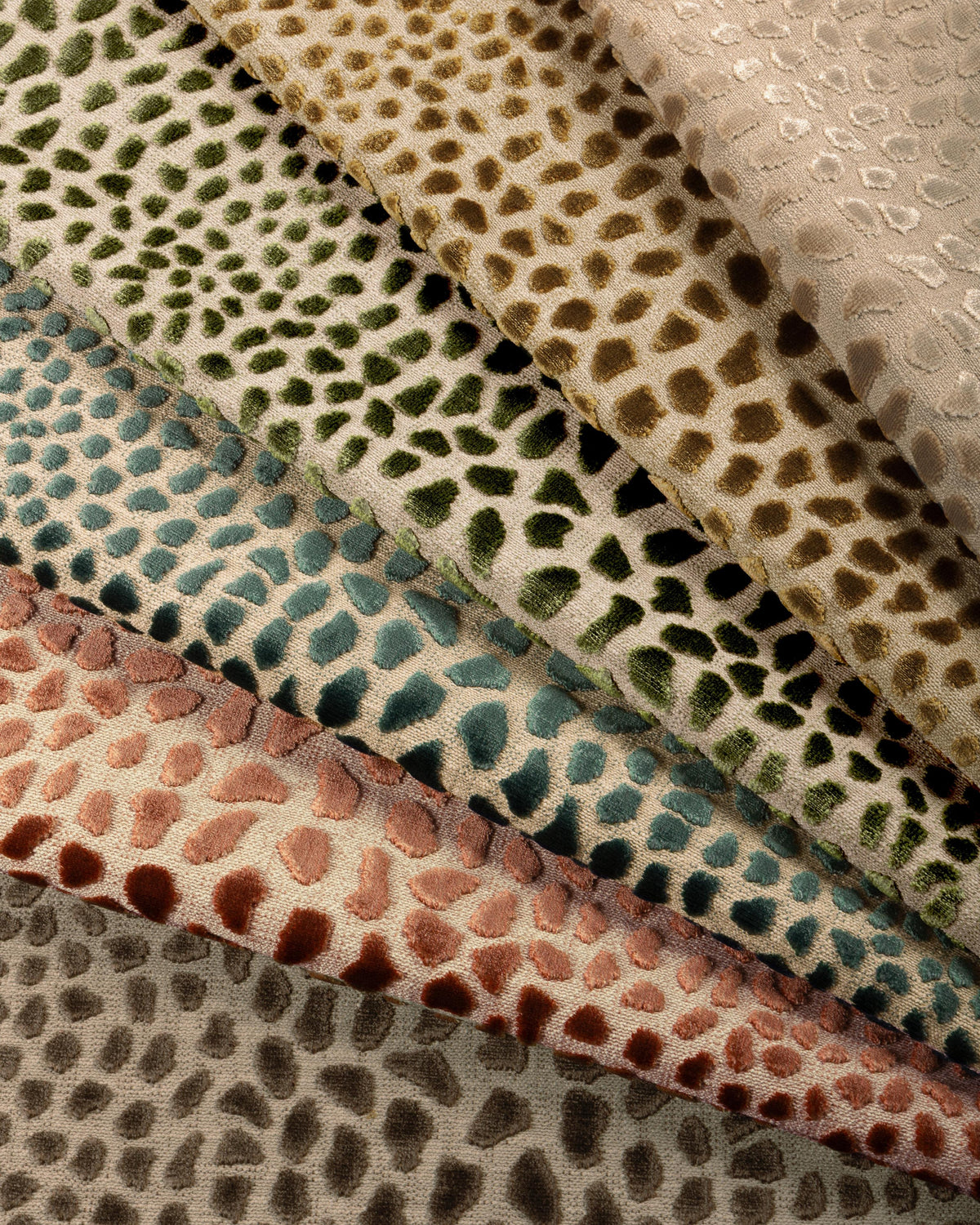 Lee Jofa CHEETAH VELVET UMBER Upholstery Fabric