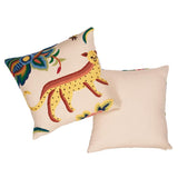 Schumacher Paradise 18" x 18" Spotswood Crewel Pillow A