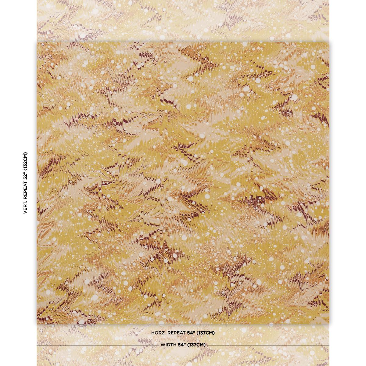 Schumacher Mesmeric Curry Fabric