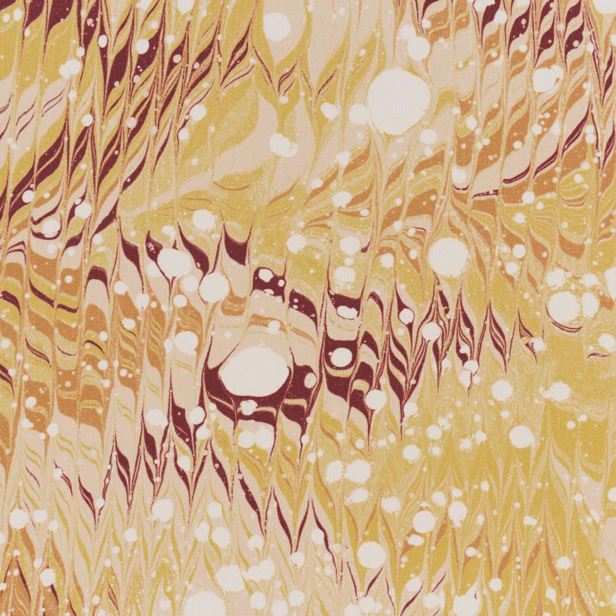 Schumacher Mesmeric Curry Fabric