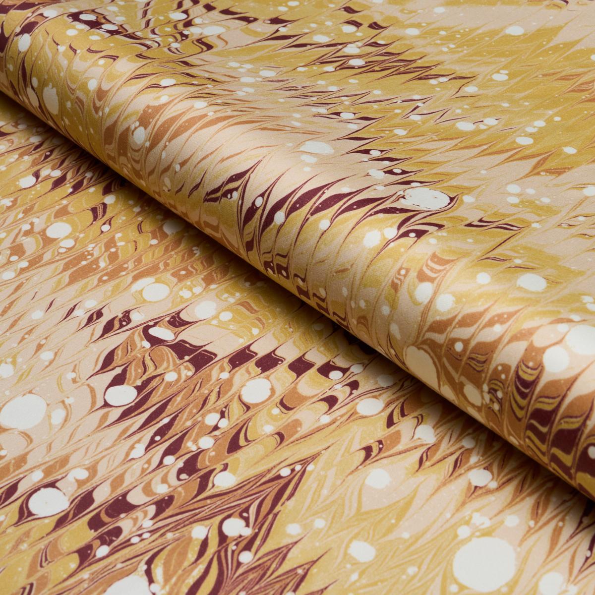 Schumacher Mesmeric Curry Fabric